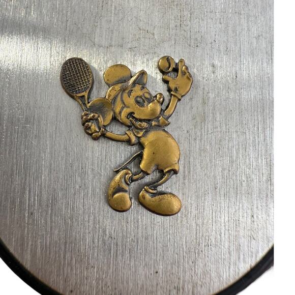 VTG Disney World Mickey Mouse Cast Member Metal Pen Holder AS IS - Picture 4 of 5